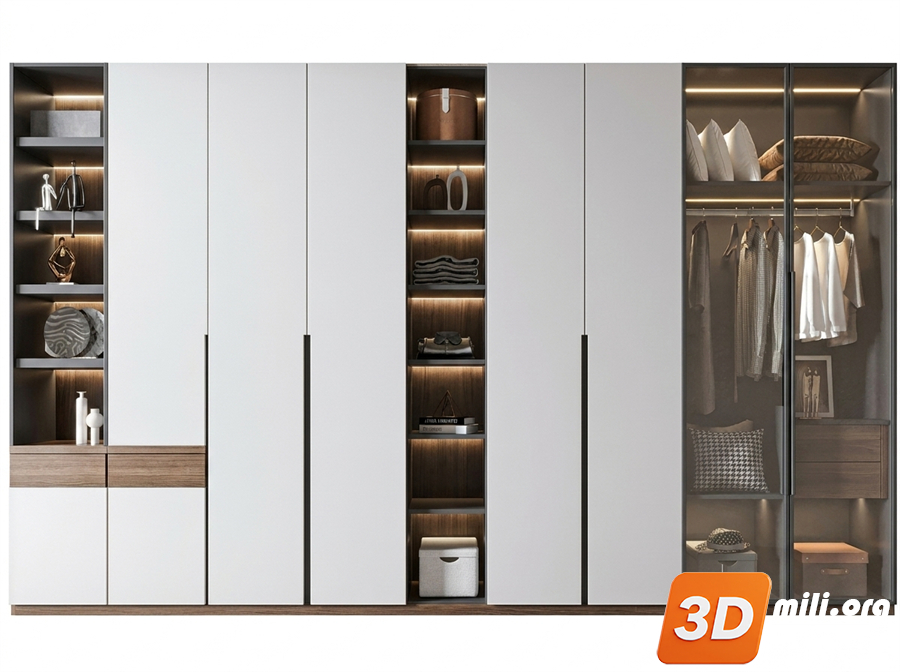 Wardrobe Skp Files 